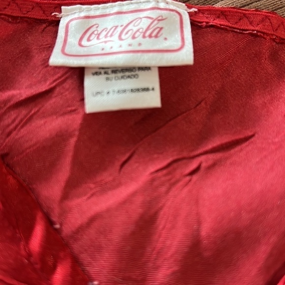 Coca Cola Cami Womens Medium Red Camisole Pajama Top - Picture 6 of 8